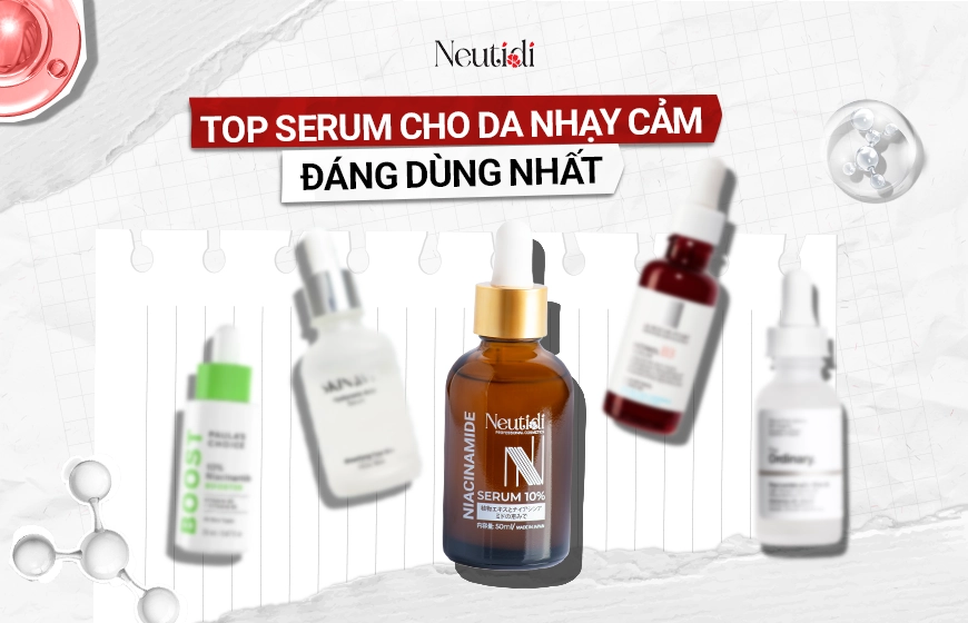 Top 8 serum niacinamide cho da nhạy cảm đáng mua nhất 2026 1 TOP Serum niacinamide cho da nhạy cảm tốt nhất