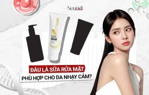 Sữa rửa mặt cho da nhạy cảm