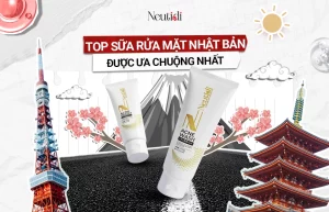 Sữa rửa mặt Nhật Bản được ưu chuộng