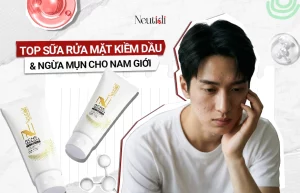 Sữa rửa mặt do nam da dầu