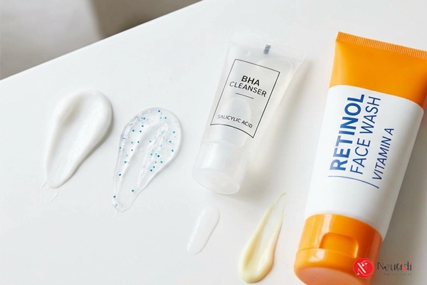 Tránh dùng 2 loại sữa rửa mặt có thành phần xung đột