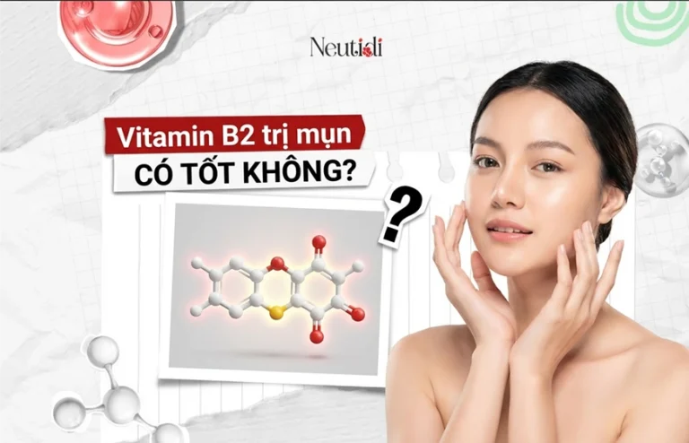 Vitamin B2 trị mụn được không?