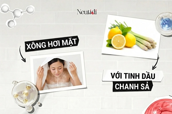 9 Cách trị mụn đầu đen ở mũi tận gốc - hiệu quả ngay tại nhà 6 Trị mụn đầu đen ở mũi với tinh dầu chanh sả