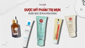 Top sản phẩm dược mỹ phẩm trị mụn được bác sĩ tin dùng