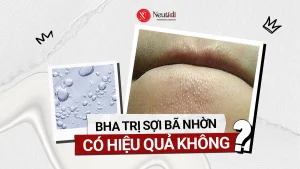 Có hay không hiệu quả trị sợi bã nhờn của BHA?