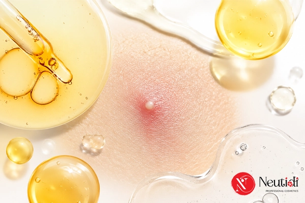 6 nguyên nhân khiến da mặt đột nhiên nổi nhiều mụn đầu trắng & Cách xử lý 7 Sử dụng retinol để giảm mụn đầu trắng