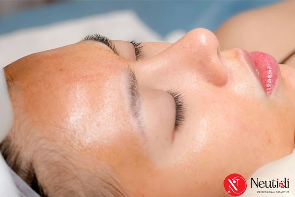 Peel da với BHA nồng độ cao để trị sợi bã nhờn