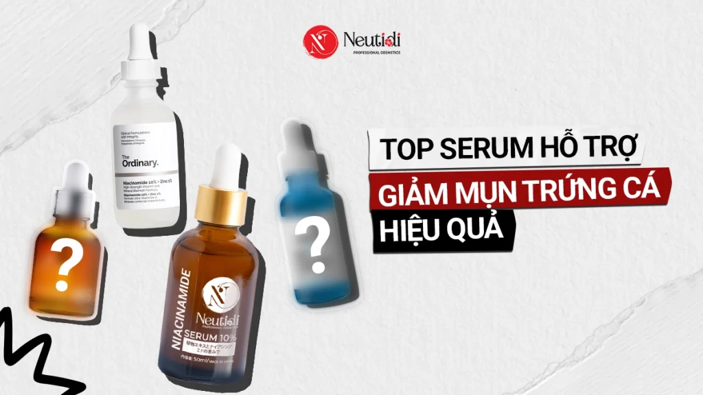 Đánh giá 9 serum hỗ trợ giảm mụn trứng cá hiệu quả 2026 1 Top serum trị mụn trứng cá được đánh giá hiệu quả