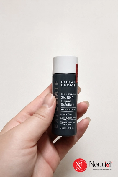 Đánh giá 9 serum hỗ trợ giảm mụn trứng cá hiệu quả 2026 4 Paula's Choice Skin Perfecting 2% BHA Liquid Exfoliant giảm mụn trứng cá
