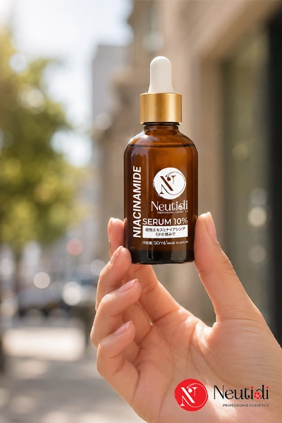 Đánh giá 9 serum hỗ trợ giảm mụn trứng cá hiệu quả 2026 3 Serum giảm mụn trứng cá Neutidi Niacinamide 10%