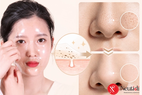 Tẩy tế bào chết định kỳ để giảm mụn đầu đen