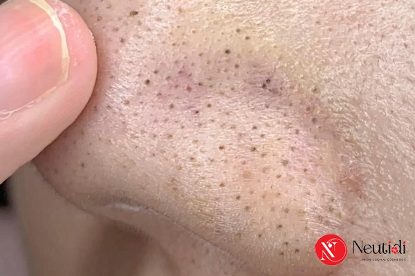 Mụn đầu đen ở mũi