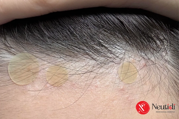 Nhận diện mụn do sản phẩm tóc