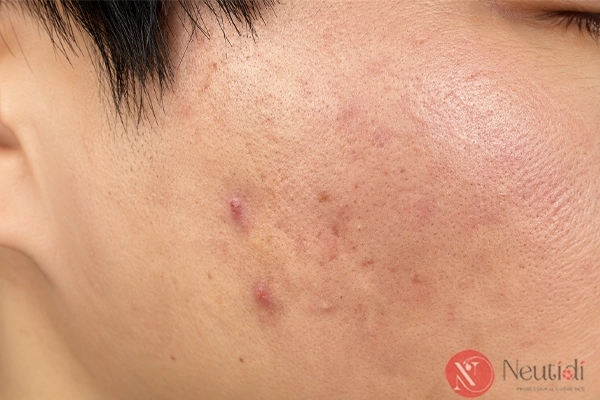 Những nguyên nhân khiến lỗ chân lông to kèm mụn ẩn