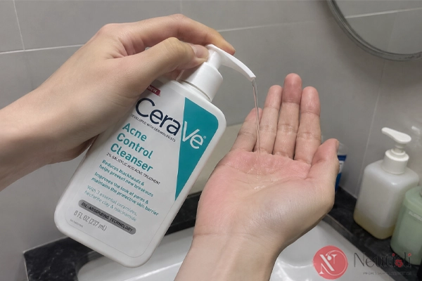 Top 11 sữa rửa mặt trị mụn ẩn được đánh giá cao 2026 3 Sữa rửa mặt Cerave Acne Control Salicylic Acid cho da mụn ẩn