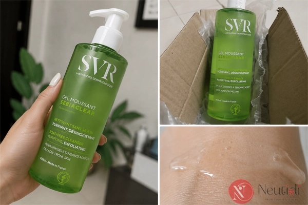 Top 11 sữa rửa mặt trị mụn ẩn được đánh giá cao 2026 8 Sữa rửa mặt SVR Sebiaclear Gel Moussant trị mụn ẩn có được không?