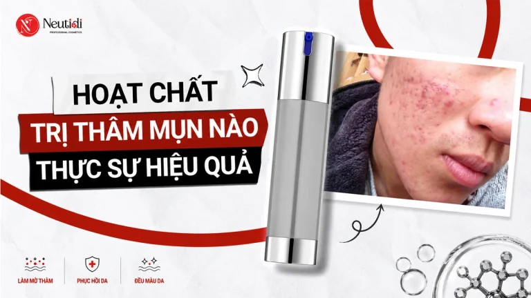 Các hoạt chất làm mờ thâm mụn hiệu quả