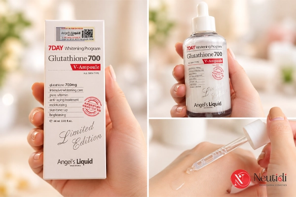 Gợi ý 6 kem dưỡng chứa Niacinamide, phù hợp cho từng loại da 5 Angel's Liquid Glutathione + Niacinamide 700 V-Cream - kem dưỡng có chứa B3
