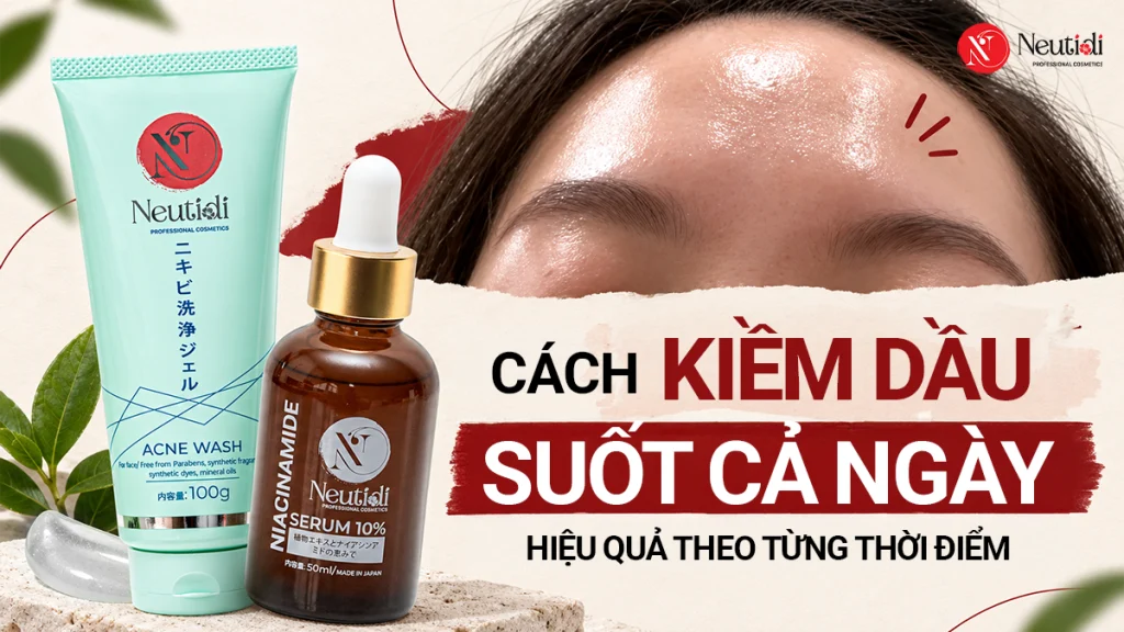 Làm sao để da mặt không bị bóng nhờn, đổ dầu thừa trong suốt cả ngày? 1 Cách kiềm dầu hiệu quả suốt cả ngày