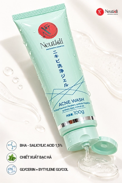 acne wash bha sua rua mat
